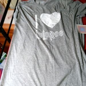 I heart love lularoe nightgown new 2xl xxl